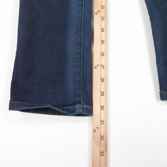 Pilcro Serif Jeans Womens 29‎ Blue Stretch Denim Mid Rise Straight Leg Dark Wash - Picture 7 of 16